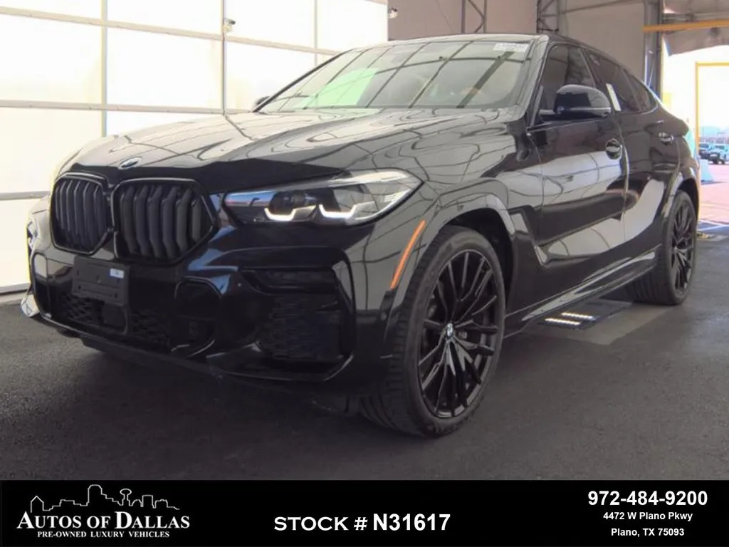 2022 BMW X6 xDrive40i M SPORT,NAV,CAM,PANO,HEADS UP,22" M WLS for sale in Plano, TX