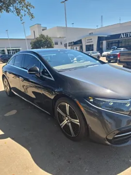 Gray 2022 Mercedes-Benz EQS 450 for sale in Plano, TX