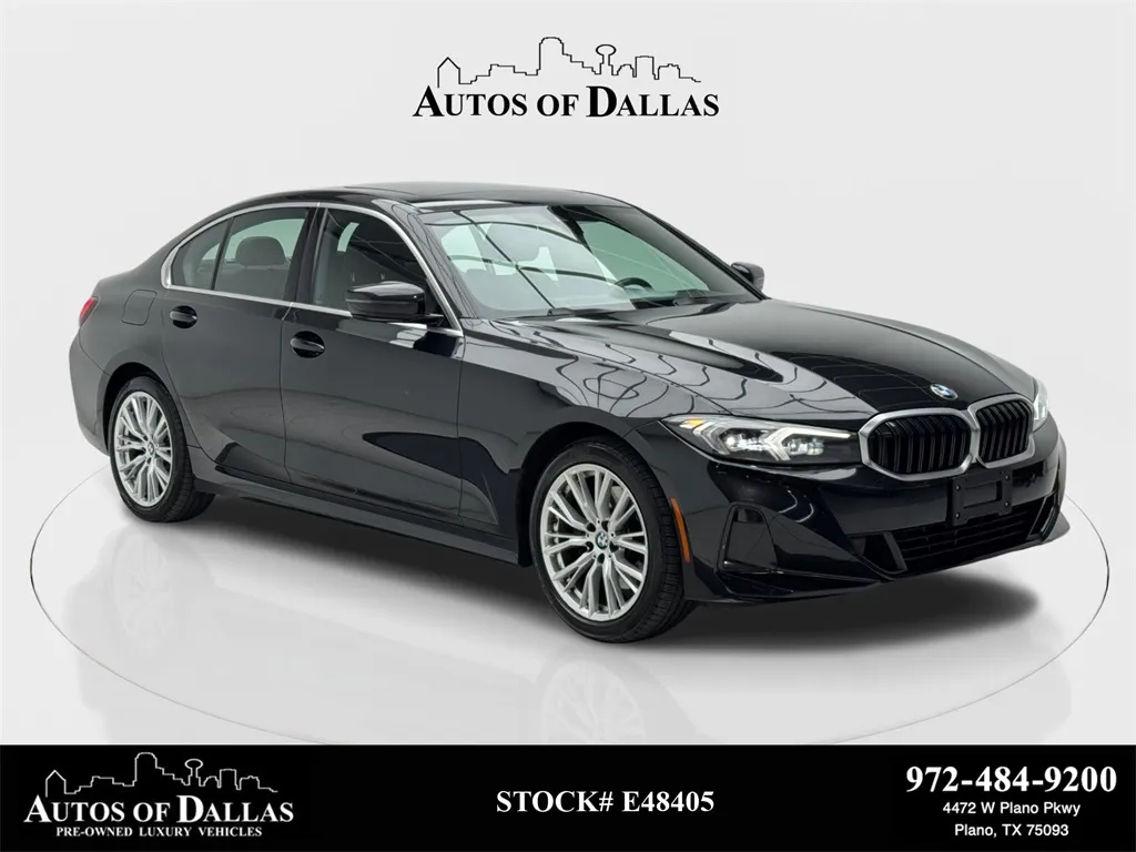 2024 BMW 3 Series 330i SPORT LINE,NAV,CAM,SUNROOF,HTD STS,BLIND SPOT