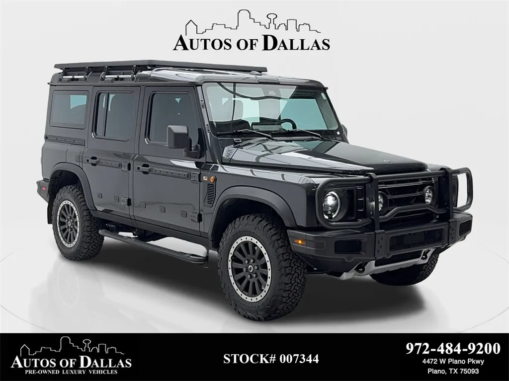 Gray 2024 INEOS Grenadier NAV,CAM,SUNROOF,HTD STS,PARK ASST,18" WLS for sale in Plano, TX