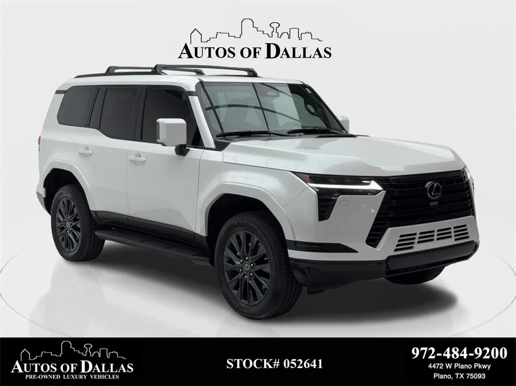 White 2025 Lexus GX 550 Premium NAV,CAM,SUNROOF,CLMT STS,BLIND SPOT,3R for sale in Plano, TX