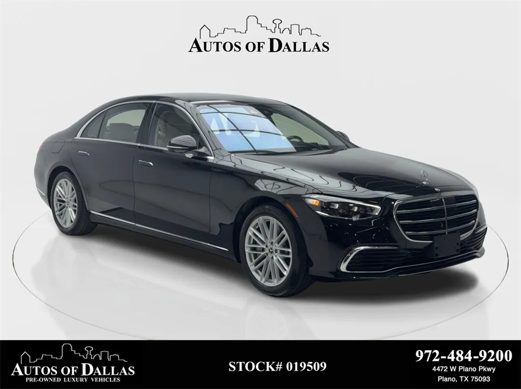 2021 Mercedes-Benz S-Class S 580 NAV,CAM,PANO,CLMT STS,BLIND SPOT,19" WLS for sale in Plano, TX