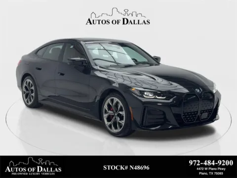 Black 2023 BMW i4 M50 NAV,CAM,SUNROOF,HTD STS,BLIND SPOT,HEADS UP for sale in Plano, TX