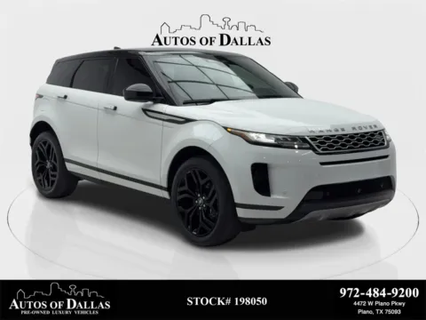 White 2023 Land Rover Range Rover Evoque S NAV,CAM,PANO,HTD STS,BLIND SPOT,20" WLS for sale in Plano, TX