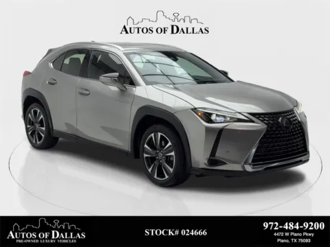 Silver 2020 Lexus UX 200 CAM,SUNROOF,CLMT STS,BLIND SPOT,18" WLS for sale in Plano, TX