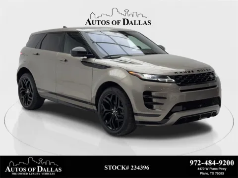 Brown 2021 Land Rover Range Rover Evoque R-Dynamic SE NAV,CAM,PANO,BLIND SPOT,20" WLS for sale in Plano, TX