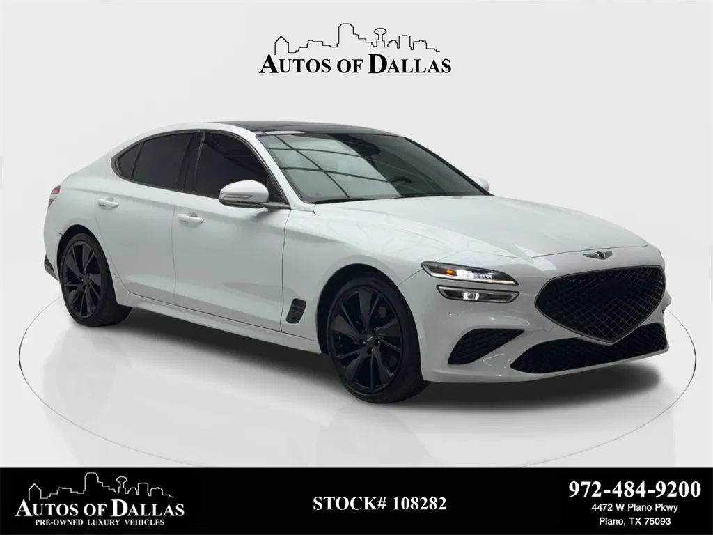 2023 Genesis G70 2.0T NAV,CAM,PANO,HTD STS,BLIND SPOT,19" WLS for sale in Plano, TX