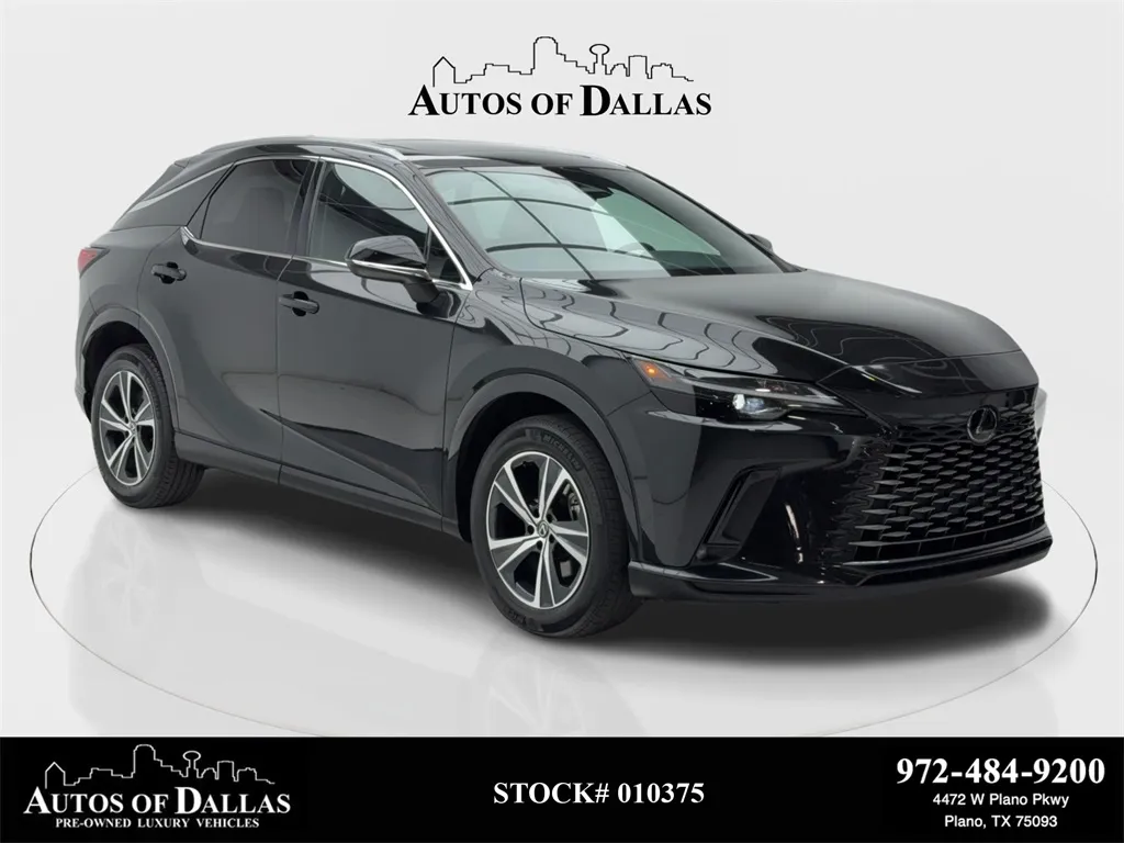 Black 2023 Lexus RX 350 Premium NAV,CAM,SUNROOF,CLMT STS,BLIND SPOT for sale in Plano, TX