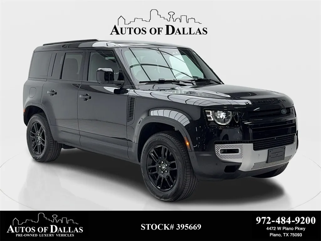 2025 Land Rover Defender 110 S NAV,CAM,PANO,HTD STS,BLIND SPOT,20" WLS for sale in Plano, TX