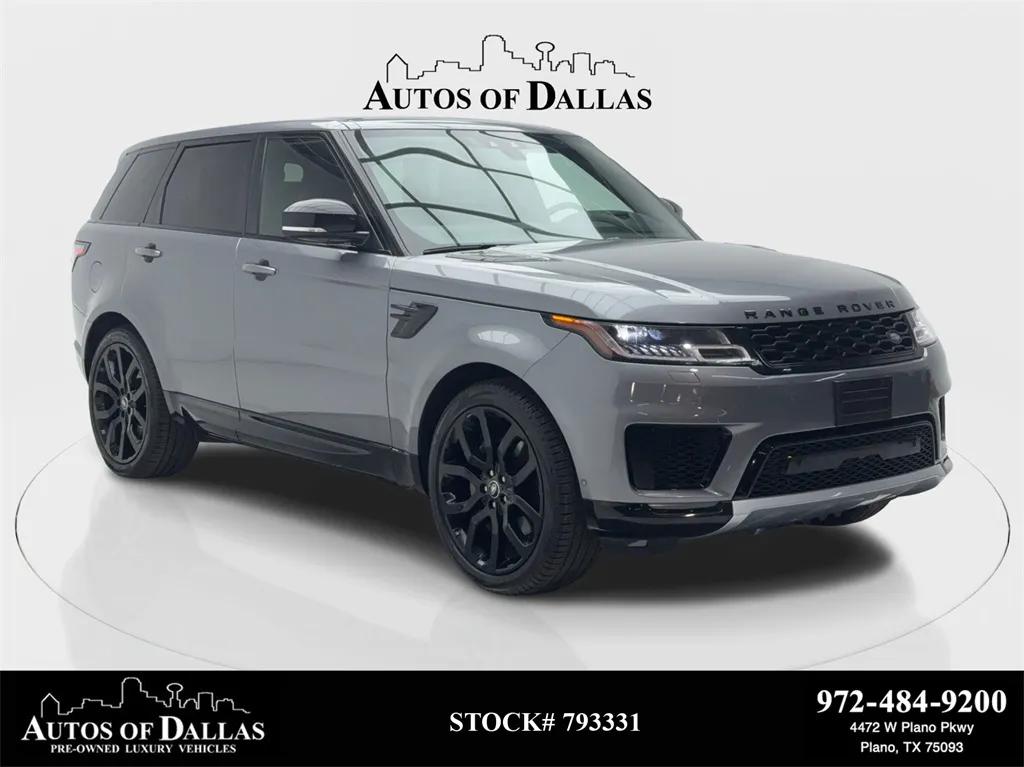 2021 Land Rover Range Rover Sport HSE Silver Edition