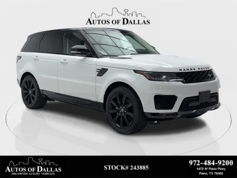 White 2022 Land Rover Range Rover Sport HSE Silver Edition NAV,CAM,PANO,CLMT STS,21" WHLS for sale in Plano, TX