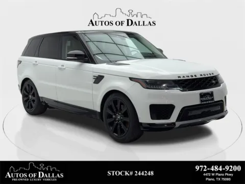 White 2022 Land Rover Range Rover Sport HSE Silver Edition NAV,CAM,PANO,CLMT STS,21" WHLS for sale in Plano, TX