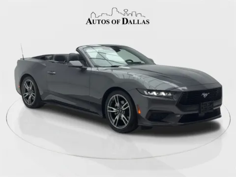 Photos of 2024 Ford Mustang EcoBoost Premium Convertible CAM,CLMT STS,BLIND SP for sale in Plano, TX at Autos of Dallas - Plano