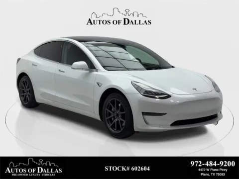 White 2020 Tesla Model 3 Performance NAV,CAM,PANO,HTD STS,BLIND SPOT for sale in Plano, TX