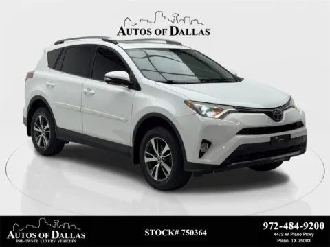 White 2018 Toyota RAV4 XLE for sale in Plano, TX