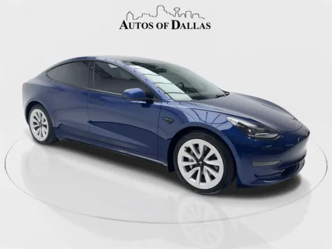 Photos of 2021 Tesla Model 3 Standard Range Plus NAV,CAM,PANO,HTD STS,BLIND SPO for sale in Plano, TX at Autos of Dallas - Plano
