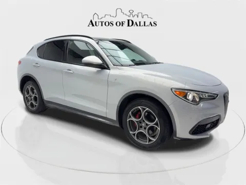 Photos of 2022 Alfa Romeo Stelvio Ti NAV,CAM,PANO,HTD STS,BLIND SPOT,19" WLS for sale in Plano, TX at Autos of Dallas - Plano