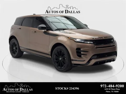 Brown 2024 Land Rover Range Rover Evoque Dynamic NAV,CAM,PANO,HTD STS,BLIND SPOT,20" WLS for sale in Plano, TX