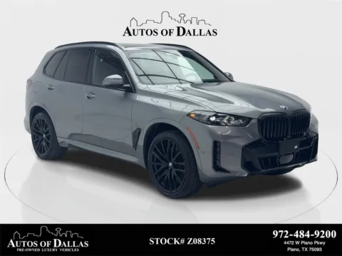Gray 2025 BMW X5 sDrive40i M SPORT PERFORMANCE,NAV,CAM,HEADS UP,22" for sale in Plano, TX