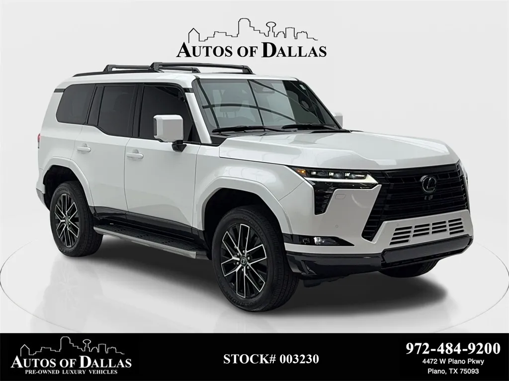 White 2024 Lexus GX 550 Premium+ NAV,CAM,SUNROOF,CLMT STS,HEADS UP,3RD for sale in Plano, TX