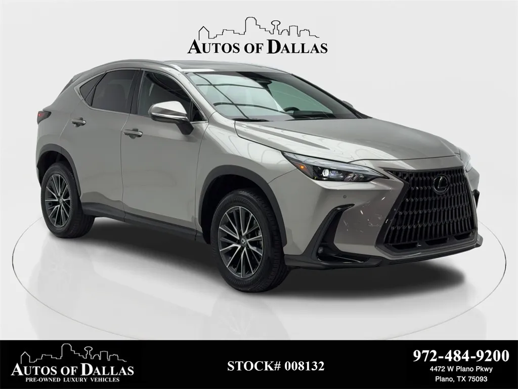 Silver 2024 Lexus NX 250 Premium NAV,CAM,SUNROOF,CLMT STS,BLIND SPOT,18 for sale in Plano, TX