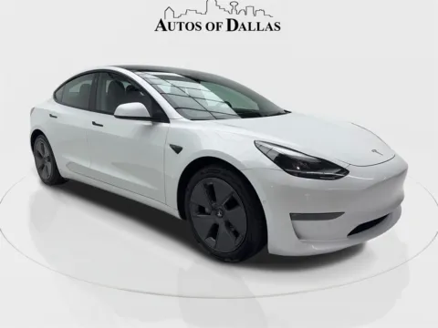 Photos of 2022 Tesla Model 3 Long Range NAV,CAM,PANO,HTD STS,BLIND SPOT,18" WLS for sale in Plano, TX at Autos of Dallas - Plano