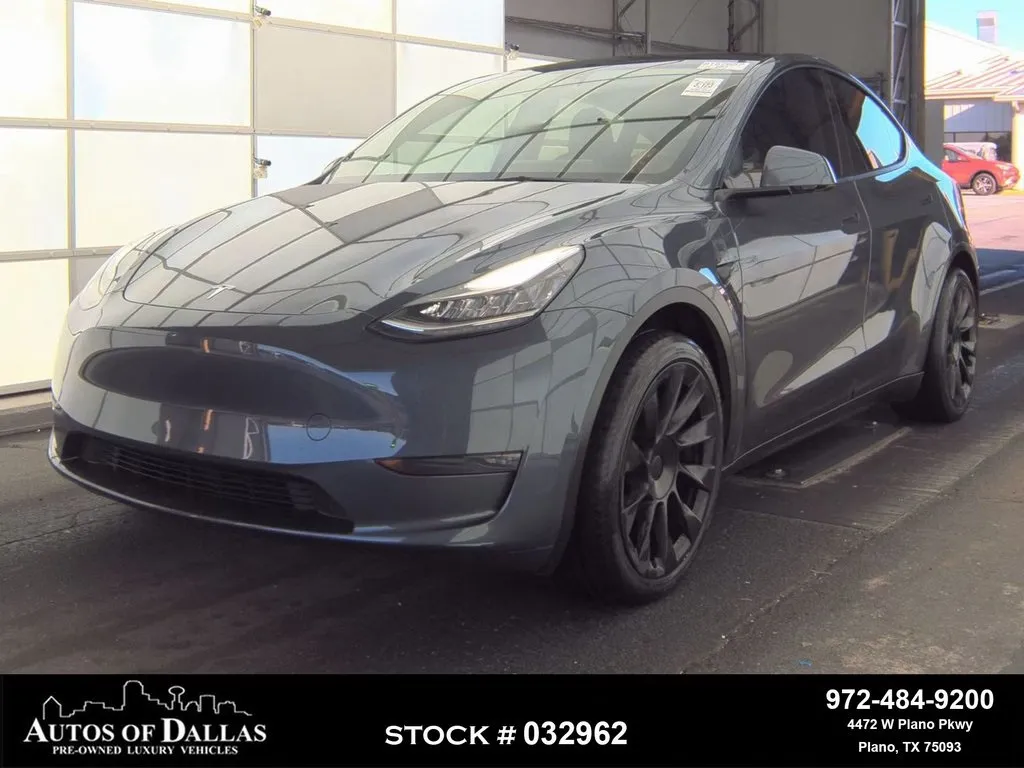 Blue 2023 Tesla Model Y Long Range NAV,CAM,PANO,HTD STS,BLIND SPOT,20" WLS for sale in Plano, TX