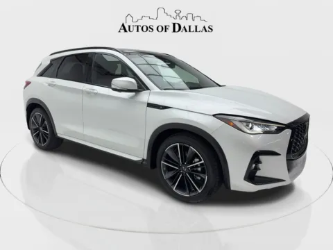 Photos of 2024 INFINITI QX50 SPORT NAV,CAM,PANO,HTD STS,BLIND SPOT,20" WLS for sale in Plano, TX at Autos of Dallas - Plano