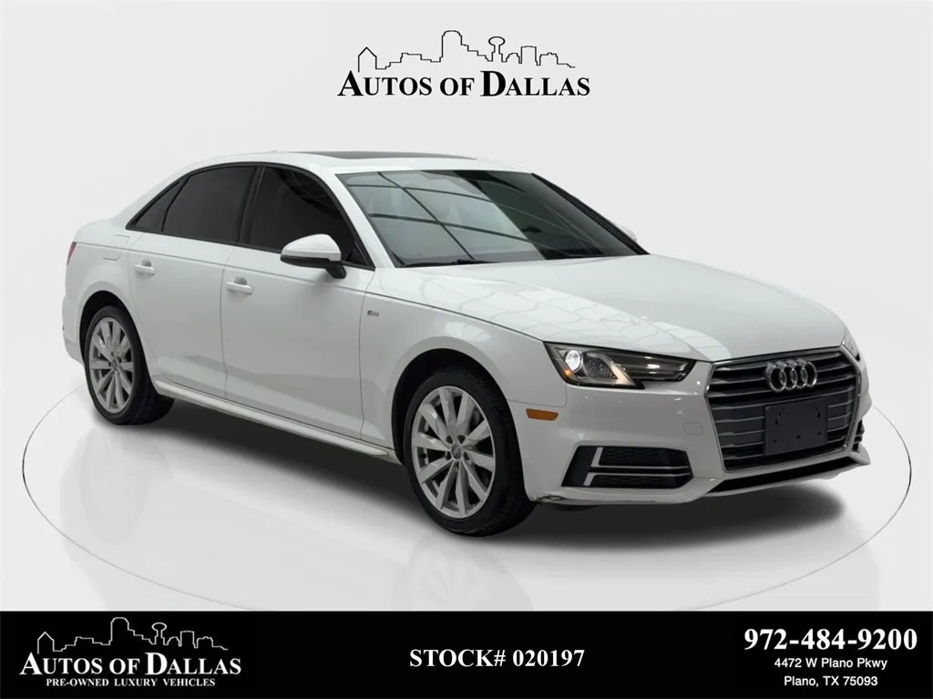 2018 Audi A4 2.0T for sale in Plano, TX