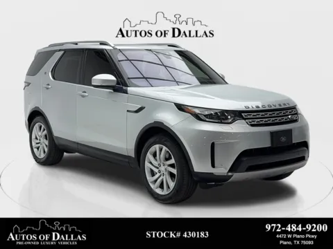 Gray 2020 Land Rover Discovery HSE NAV,CAM,PANO,HTD STS,BLIND SPOT,3RD ROW for sale in Plano, TX
