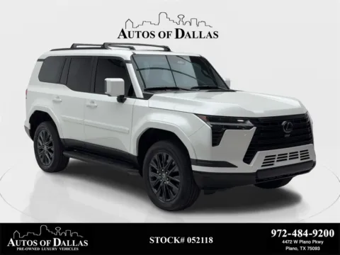 White 2025 Lexus GX 550 Premium NAV,CAM,SUNROOF,CLMT STS,HEADS UP,3RD for sale in Plano, TX