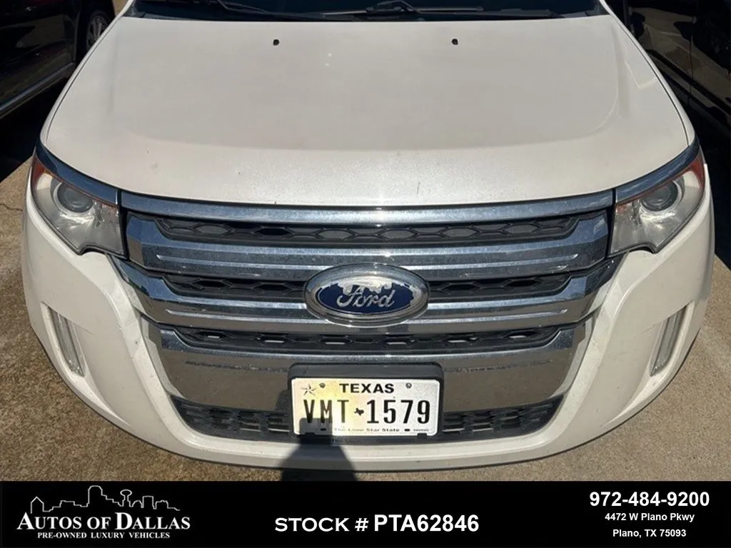 White 2012 Ford Edge Limited for sale in Plano, TX