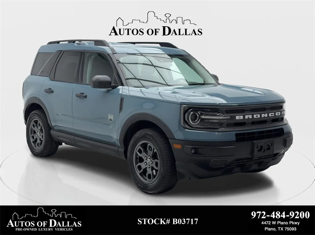 Blue 2021 Ford Bronco Sport Big Bend for sale in Plano, TX