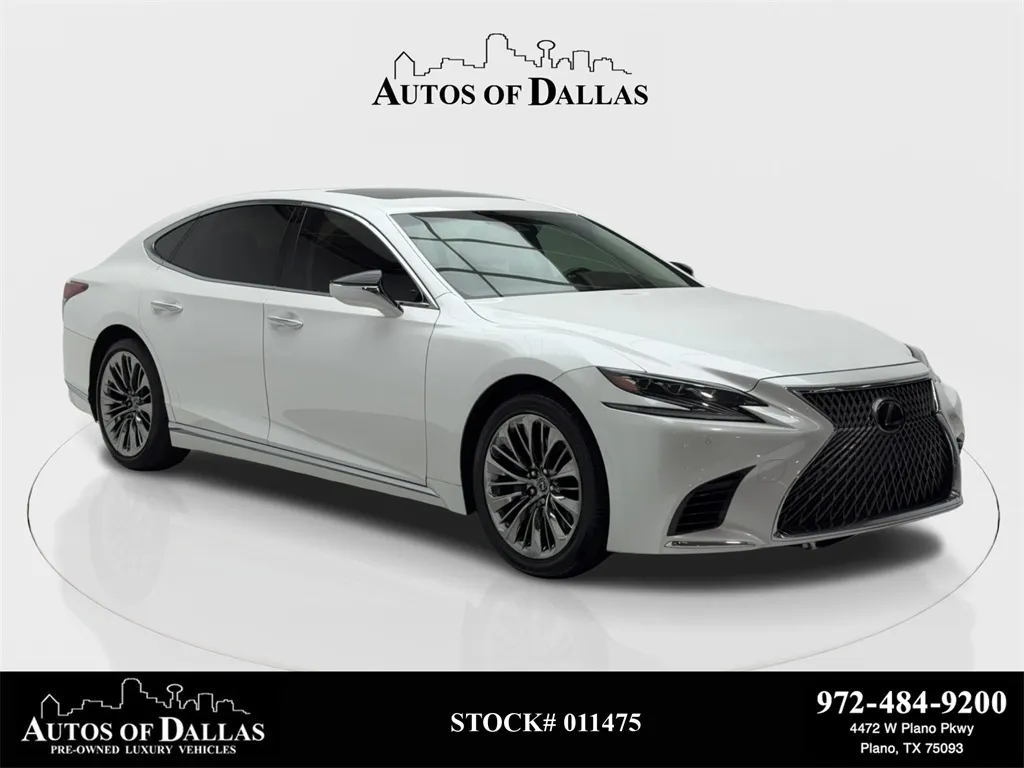 White 2020 Lexus LS 500 Base for sale in Plano, TX