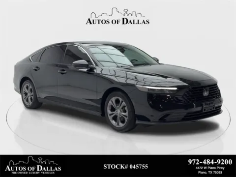 Black 2024 Honda Accord EX CAM,SUNROOF,HTD STS,17" WLS for sale in Plano, TX