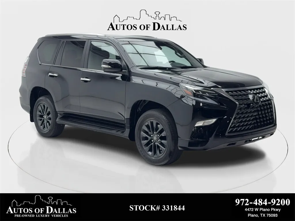 Black 2022 Lexus GX 460 NAV,CAM,SUNROOF,CLMT STS,BLIND SPOT,3RD ROW for sale in Plano, TX