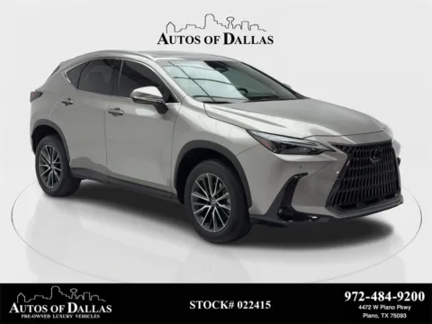 Silver 2023 Lexus NX 350 Premium NAV,CAM,SUNROOF,CLMT STS,BLIND SPOT,18 for sale in Plano, TX