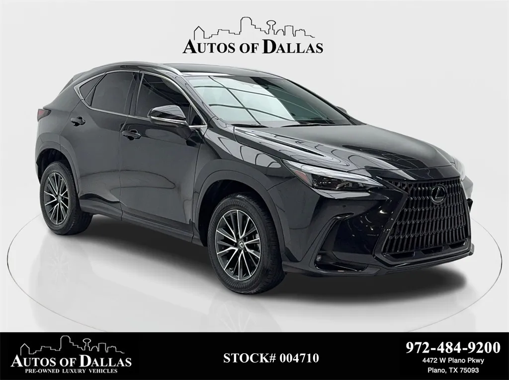 Black 2023 Lexus NX 250 Premium NAV,CAM,SUNROOF,CLMT STS,BLIND SPOT for sale in Plano, TX