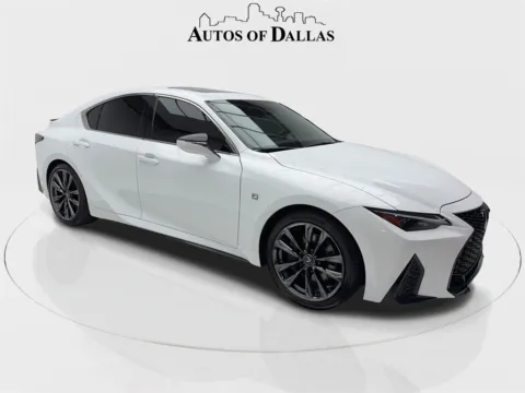 Photos of 2024 Lexus IS 350 F SPORT CAM,SUNROOF,CLMT STS,BLIND SPOT,19" WL for sale in Plano, TX at Autos of Dallas - Plano