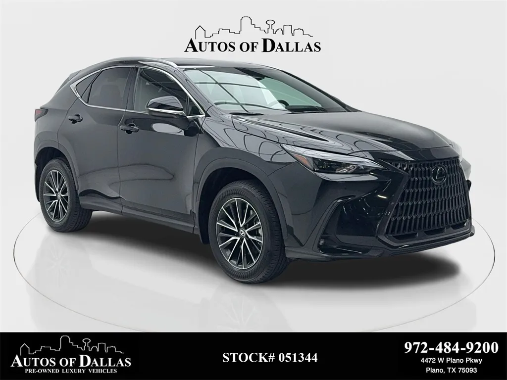 Black 2024 Lexus NX 350 Premium NAV,CAM,SUNROOF,CLMT STS,BLIND SPOT for sale in Plano, TX
