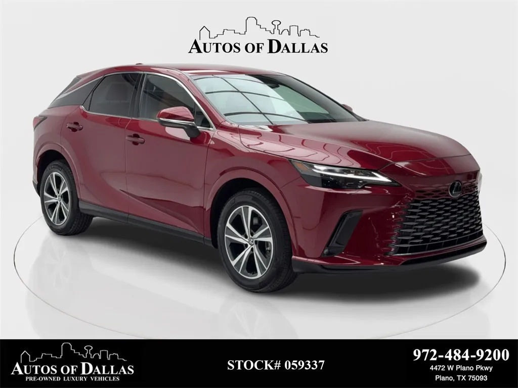 Red 2025 Lexus RX 350 Premium NAV,CAM,CLMT STS,BLIND SPOT,19" WLS for sale in Plano, TX