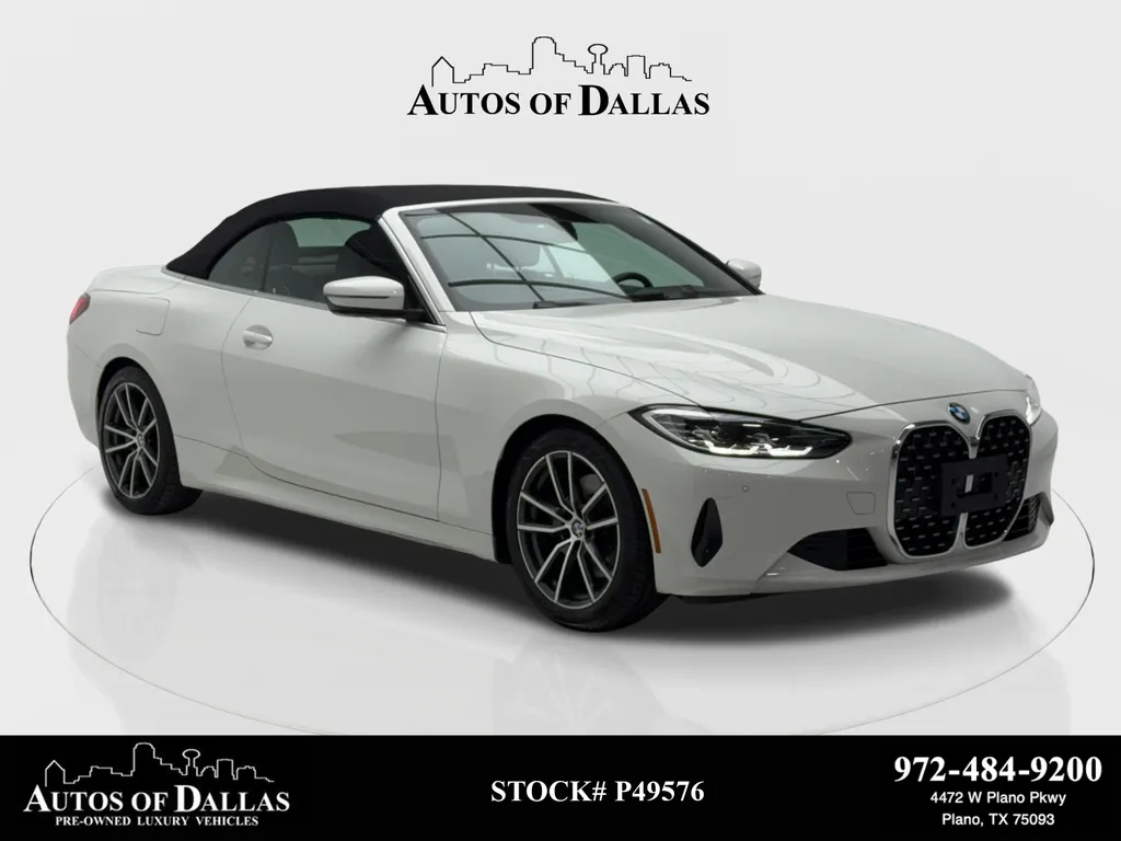 2024 BMW 4 Series 430i Convertible SPORT LINE,NAV,CAM,HTD STS,BLIND for sale in Plano, TX