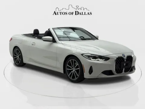 Photos of 2024 BMW 4 Series 430i Convertible SPORT LINE,NAV,CAM,HTD STS,BLIND for sale in Plano, TX at Autos of Dallas - Plano