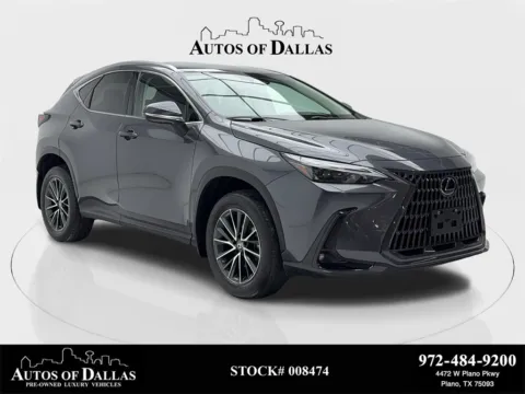 Gray 2022 Lexus NX 350 Premium NAV,CAM,SUNROOF,CLMT STS,BLIND SPOT for sale in Plano, TX