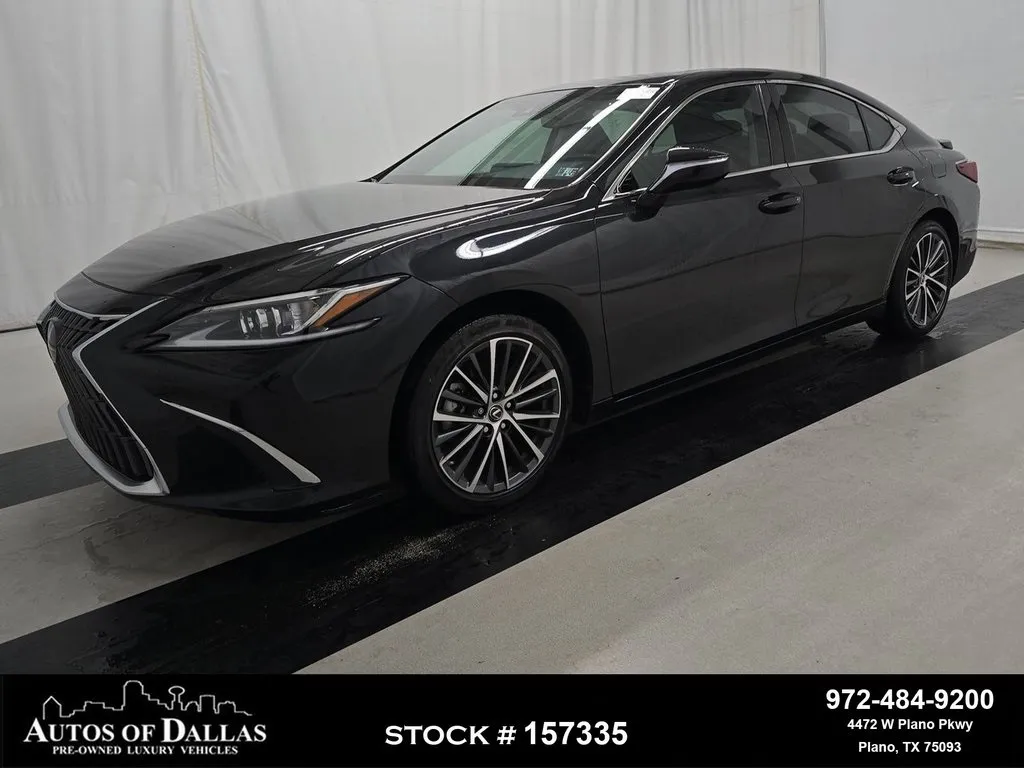2023 Lexus ES 350 CAM,SUNROOF,CLMT STS,BLIND SPOT,18" WLS