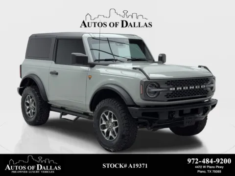 Gray 2024 Ford Bronco Badlands NAV,CAM,HTD STS,BLIND SPOT,17" WLS for sale in Plano, TX