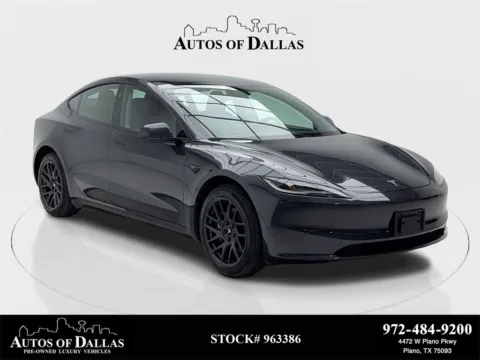 Gray 2025 Tesla Model 3 Long Range NAV,CAM,PANO,HTD STS,BLIND SPOT for sale in Plano, TX