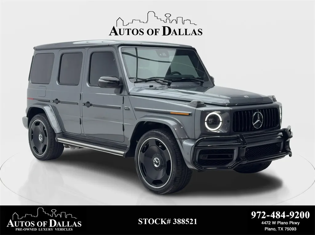 2021 Mercedes-Benz G-Class G 63 AMG NAV,CAM,SUNROOF,CLMT STS,BLIND SPOT for sale in Plano, TX