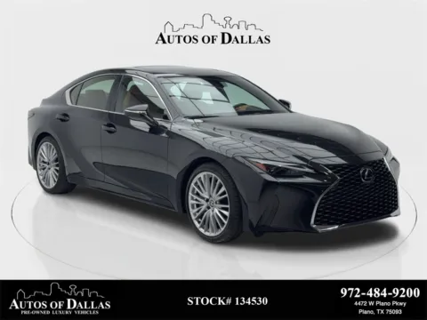 Black 2025 Lexus IS 300 CAM,SUNROOF,CLMT STS,BLIND SPOT,18" WLS for sale in Plano, TX