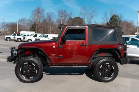 Another view of 2010 JEEP WRANGLER SAHARA for sale in Forest City, NC at Carolina Auto Finance